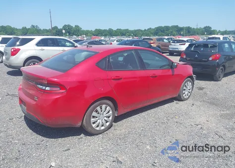2014 Dodge Dart Sxt from USA, damaged, VIN 1C3CDFBB7ED675108